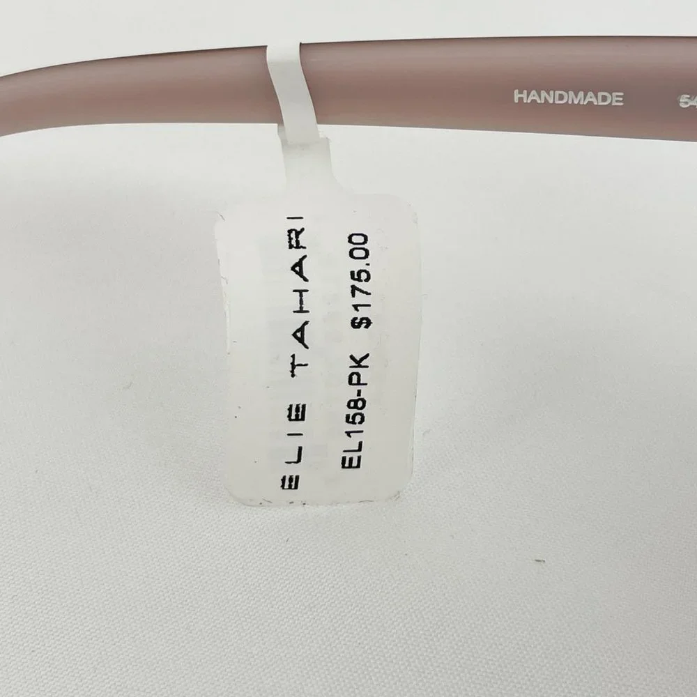Elie Tahari Brown & Pink Cat Eye Mirrored Sunglasses MSRP $175